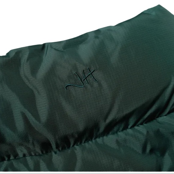 ADIDAS Originals Jonah Hill Puffer Jacket Green - Picture 7 of 10